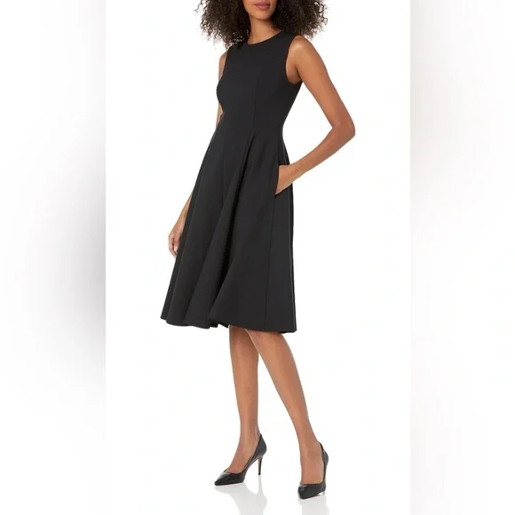 NWT Theory Women’s Tank Dress Tailor Stretch Size 6 - Picture 2 of 13